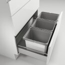 Cox® Box 275 K/800-3. Ohne Biodeckel, hellgrau Auszugstechnik: für