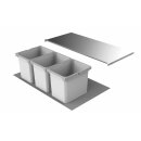 NABER Cox® Box 275 K/900-3, ohne Biodeckel, hellgrau