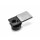 Naber Evoline® Square-USB. edelstahlfarbig. Steckdosenelement. 1-fach