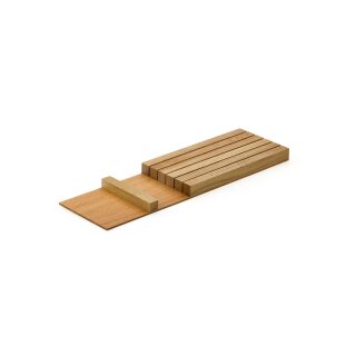 Modify Messereinsatz, H 26 mm, B 137,5 mm, T 472 mm, Eiche hell.