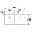 BLANCO CLARON 400/400-U