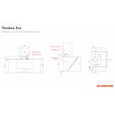 SILVERLINE Pandora Eco PAW 600 W weiß mit...