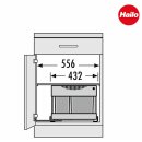 HAILO Tandem S 2 plus // TR Swing 60.2/3M , Abfallsammler