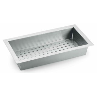 NABER Tropfschale aus Edelstahl, 466 x 252 mm