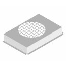 SILVERLINE UADW 8 Umluftabdeckung, Edelstahl