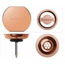 SCHOCK Sichtteile in Copper zu Ablaufgarnitur mit Drehexcenter 629313COP