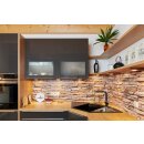SCHOCK Spüle, Einbau von oben Lotus C-150-A, Cristadur Bronze 1,5 Becken, rechts Unterschrank 80 cm Eckschrank 90 cm im Lieferumfang enthalten: Resteschale Edelstahl Ablaufgarnitur 3½, Korb- ventil, Excenterbedienung, Chrom glänzend Diamantbohrer SB Lig