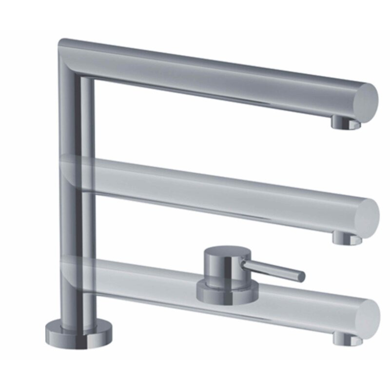 Franke Active L Chrom Hochdruckarmatur - Modell 115.0653.298 Für Küche & Gewerbe