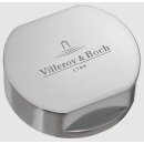 Villeroy & Boch Abdeckkappe für Doppeldrehgriff gebürstet