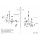 Villeroy & Boch YB5  Profi Ablaufgarnitur Condor / Targa