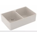 Villeroy & Boch Spülstein 80 X Spülstein Doppelbecken in Crema