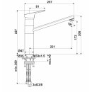 IDEAL STANDARD CERAFIT, Hebelmischer mit hohem Auslauf und Keramik-Kartusche, chrom, ND