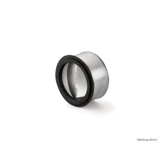 Rückstauklappe rund, Abluftzubehör, Ø 150 mm, L 62 mm