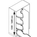 NABER Cornerstone Maxx Standrohr, Systembaustein, Zink