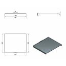 Naber Cox® Gesamtdeckel, anthrazit,