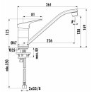 IDEAL STANDARD Cerafit 1, Einhebelmischer, chrom, Hochdruck