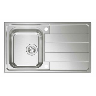 Riva 2, Einbauspüle, Edelstahl