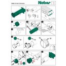 NABER COMPAIR® Turbo® 150 Mauerkasten inkl. THERMOBOX, weiß, Edelstahl