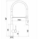 NABER LINEA Drive 4, edelstahlfarbig, Hochdruck
