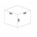 NABER Cox® Base 360 S/500-3, ohne Biodeckel, H 360 mm,