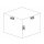 NABER Cox® Base 360 S/600-3, ohne Biodeckel, anthrazit, H 360 mm