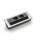 Evoline® BackFlip-USB, Einbausteckdosenelemente, mit belgischen/französischen Steckdosen, schwarz lackiert