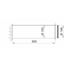 NABER STEEL flow SF-E-Jal Col® 150 Mauerkasten inkl....
