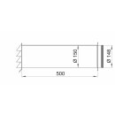 NABER SF-E-Jal Col® 150 Mauerkasten inkl. THERMOBOX, verzinkter Stahl/Edelstahl