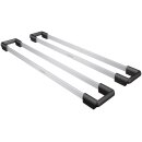 BLANCO Set TOP-Schienen 400, Edelstahl/Kunststoff