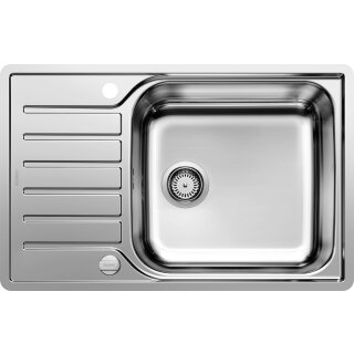 BLANCO LANTOS XL 6 S-IF Compact, Edelstahl Bürstfinish, mit Ablauffernbedienung