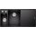 BLANCO AXIA III 6 S-F, SILGRANIT® PuraDur®, anthrazit, Becken links, mit Glasschneidbrett