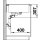BLANCO AXIA III 6 S-F, SILGRANIT® PuraDur®, cafe, Becken links, mit Glasschneidbrett