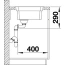 BLANCO ETAGON 700-IF, Edelstahl Seidenglanz, ohne Ablauffernbedienung, mit Zubehör