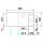 BLANCO AXIA III 6 S-F, SILGRANIT® PuraDur®, anthrazit, Becken links, mit Holzschneidbrett
