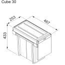 Franke SORTER CUBE 30