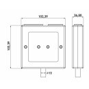 Power Splitter , 2 x 5 m Kabellänge und 2 m Anschlusskabel