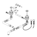 Blanco Ablaufgarnitur 2 x 3,5 Sieb mit...