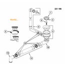Blanco Ablaufgarnitur 1 x 3,5" Sieb ohne...