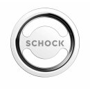 Schock Überlaufblende Edelstahl Glanz