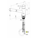 Villeroy & Boch Como Shower Einhand Hochdruckarmatur Anthracite
