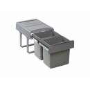 EKOTECH MEGA 40  Abfallsammler 30 Liter, Soft Closing System