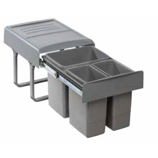 EKOTECH MEGA 40  Abfallsammler 29 Liter, Soft Closing System