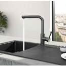 Villeroy & Boch Modern Steel Einhand-Spültischbatterie Hochdruckarmatur Edelstahl Anthracite