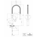 Villeroy & Boch Steel Expert 2.0 Einhand-Spültischbatterie Hochdruckarmatur Matt Black
