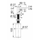FRANKE Spülmittel-Dispenser Atlas Neo Edelstahl Anthrazit