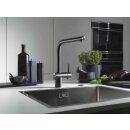 FRANKE Armatur Atlas Neo Sensor, Hochdruck, industrial black