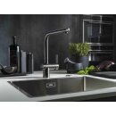 FRANKE Armatur Atlas Neo Sensor, Hochdruck, industrial black