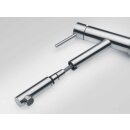 FRANKE Armatur Orbit Zugauslauf, oben Bedienung, Hochdruck, Edelstahl