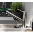 FRANKE Armatur Orbit Zugauslauf, oben Bedienung, Hochdruck, Edelstahl