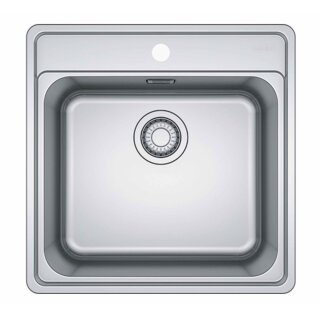 FRANKE Bell, BCX 210-51 Silmtop, Siebkorb-Stopfenventil, Edelstahl